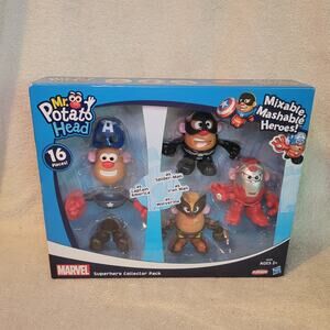 Mr. Potato Head Marvel Super Hero Rally Pack Figures Mixable Mashable Playskool